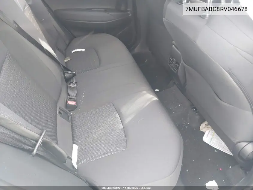 7MUFBABG8RV046678 2024 Toyota Corolla Cross Hybrid Se