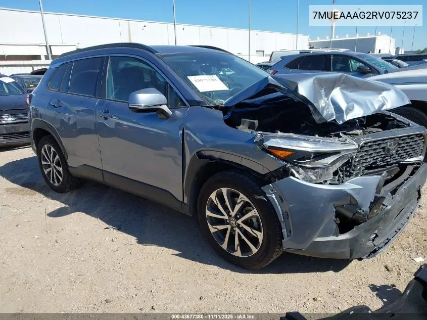 7MUEAAAG2RV075237 2024 Toyota Corolla Cross Xle