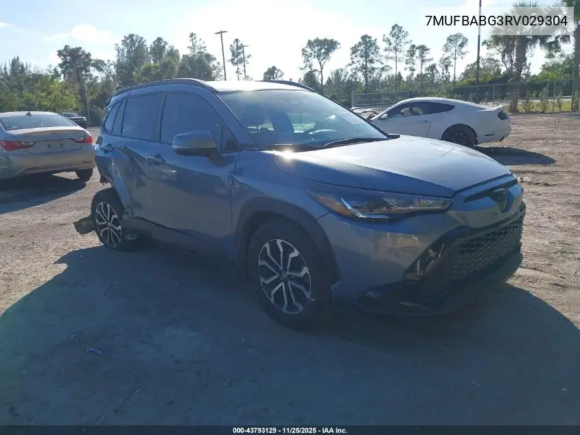 7MUFBABG3RV029304 2024 Toyota Corolla Cross Se/Xse/Night Shade