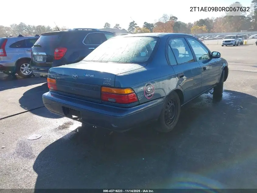 2T1AE09B0RC067632 1994 Toyota Corolla Le/Dx