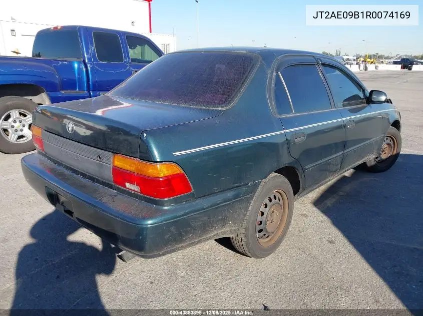 JT2AE09B1R0074169 1994 Toyota Corolla Le/Dx