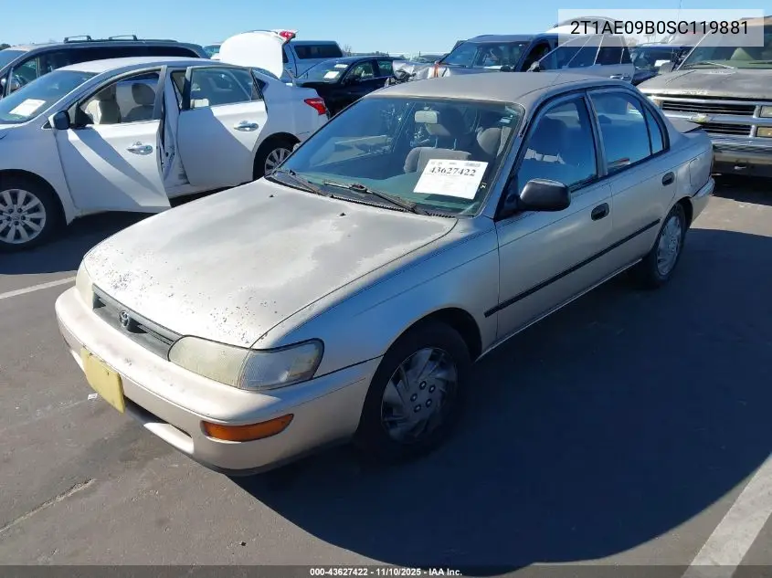 2T1AE09B0SC119881 1995 Toyota Corolla Le/Dx