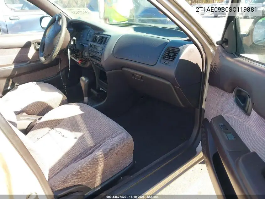 2T1AE09B0SC119881 1995 Toyota Corolla Le/Dx