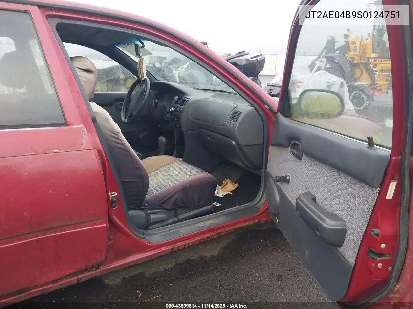 JT2AE04B9S0124751 1995 Toyota Corolla