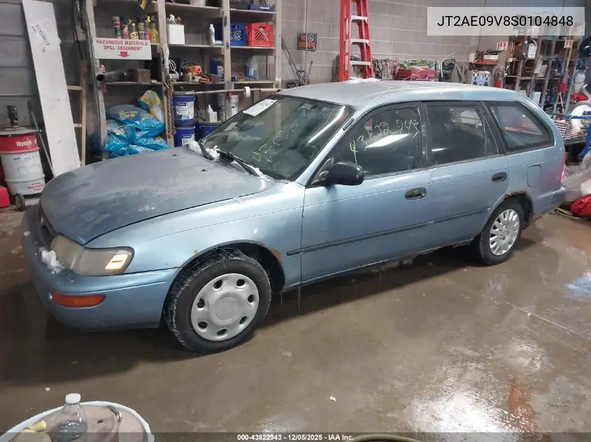 JT2AE09V8S0104848 1995 Toyota Corolla Dx