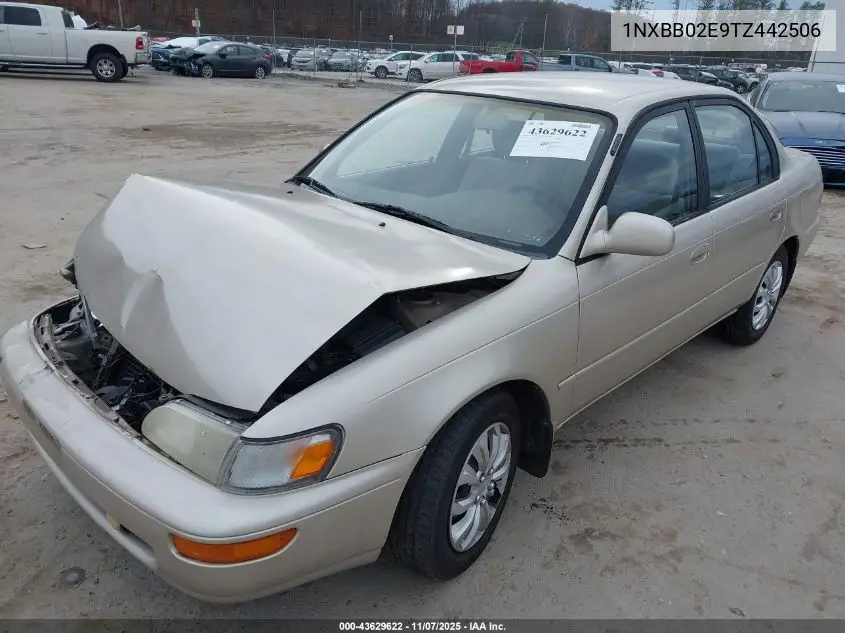 1NXBB02E9TZ442506 1996 Toyota Corolla Dx