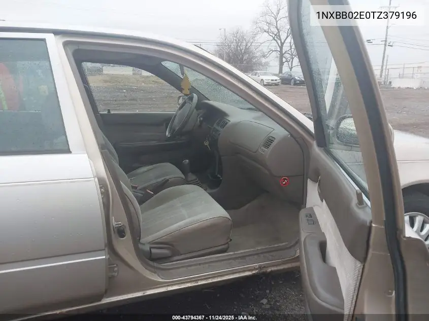 1NXBB02E0TZ379196 1996 Toyota Corolla Dx