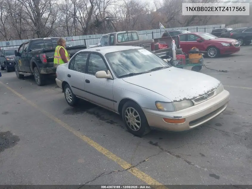 1NXBB02EXTZ417565 1996 Toyota Corolla Dx