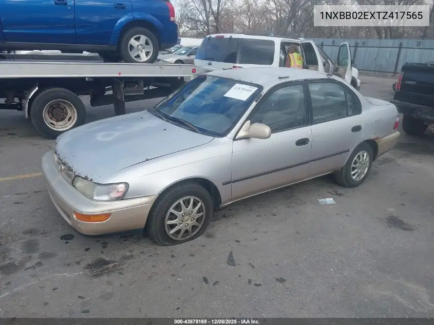 1NXBB02EXTZ417565 1996 Toyota Corolla Dx