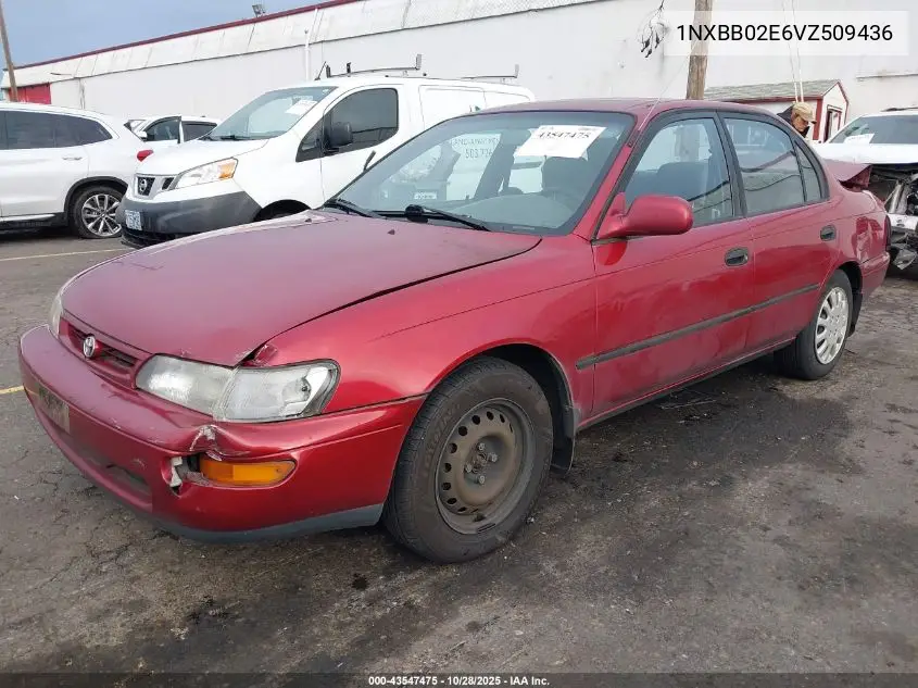 1NXBB02E6VZ509436 1997 Toyota Corolla Dx
