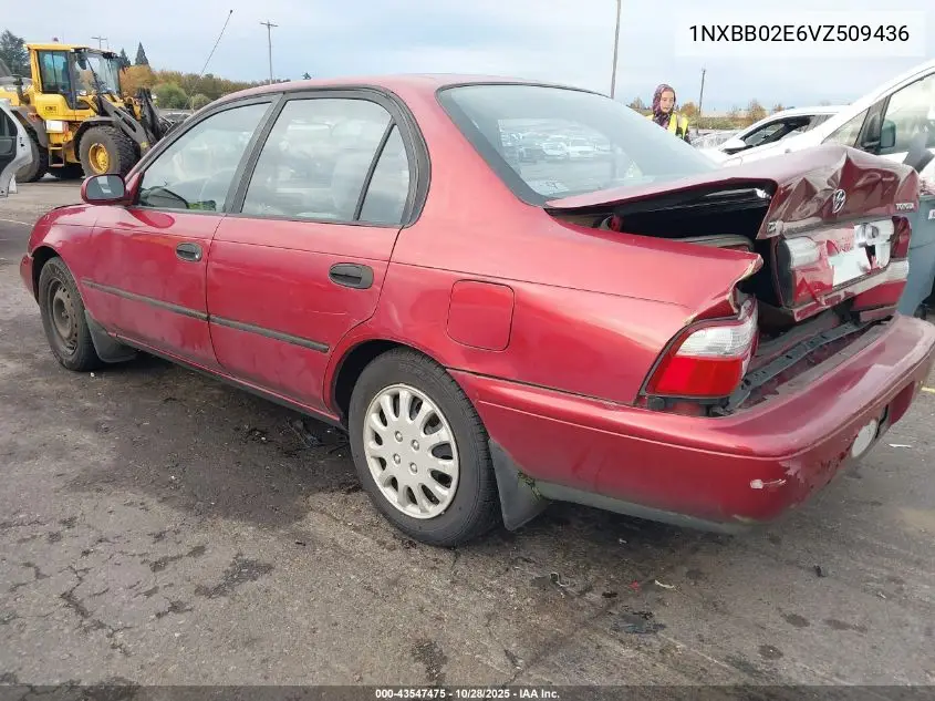 1NXBB02E6VZ509436 1997 Toyota Corolla Dx
