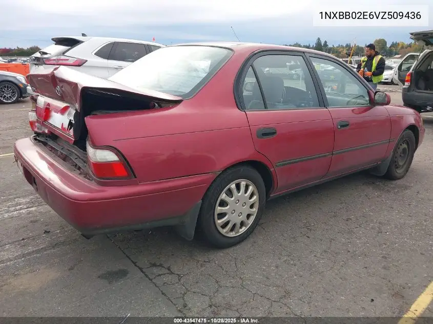 1NXBB02E6VZ509436 1997 Toyota Corolla Dx