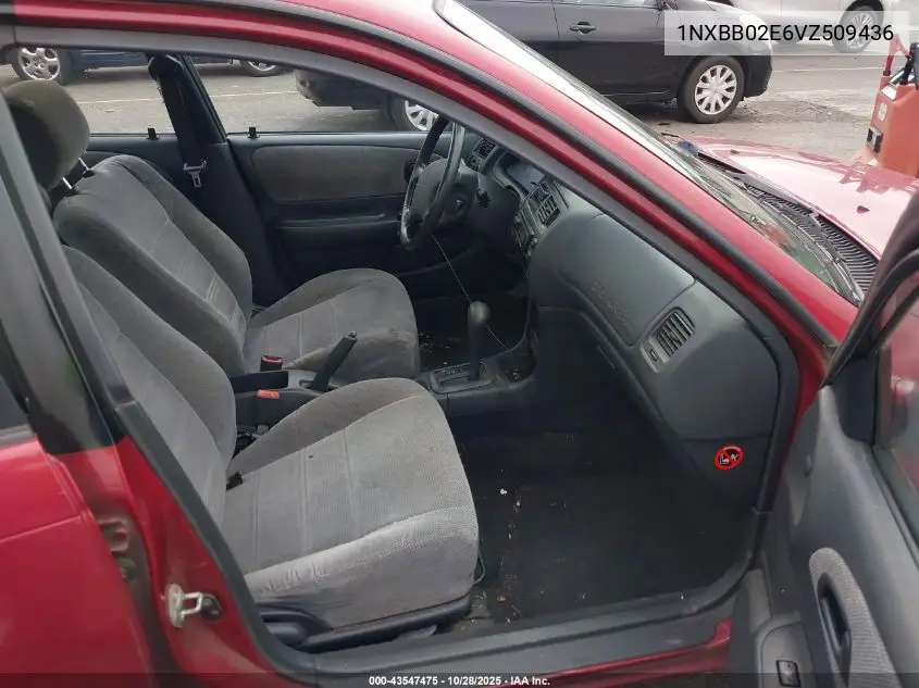 1NXBB02E6VZ509436 1997 Toyota Corolla Dx