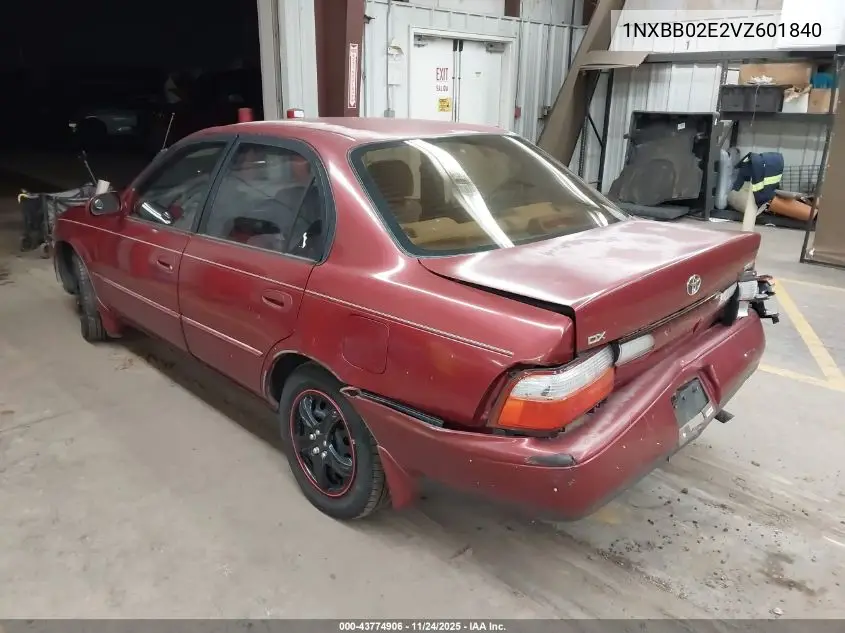 1NXBB02E2VZ601840 1997 Toyota Corolla Dx