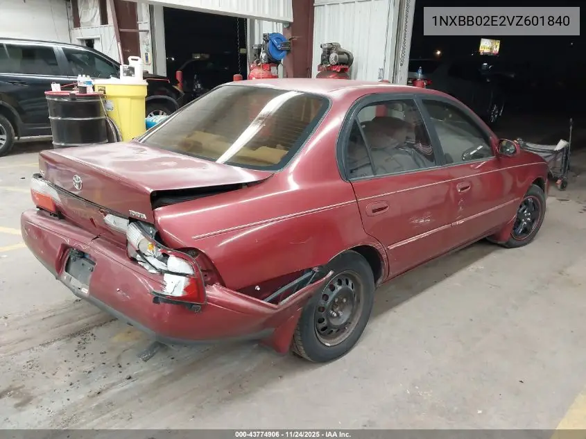 1NXBB02E2VZ601840 1997 Toyota Corolla Dx