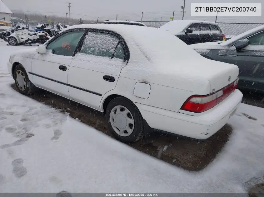 2T1BB02E7VC200740 1997 Toyota Corolla Dx