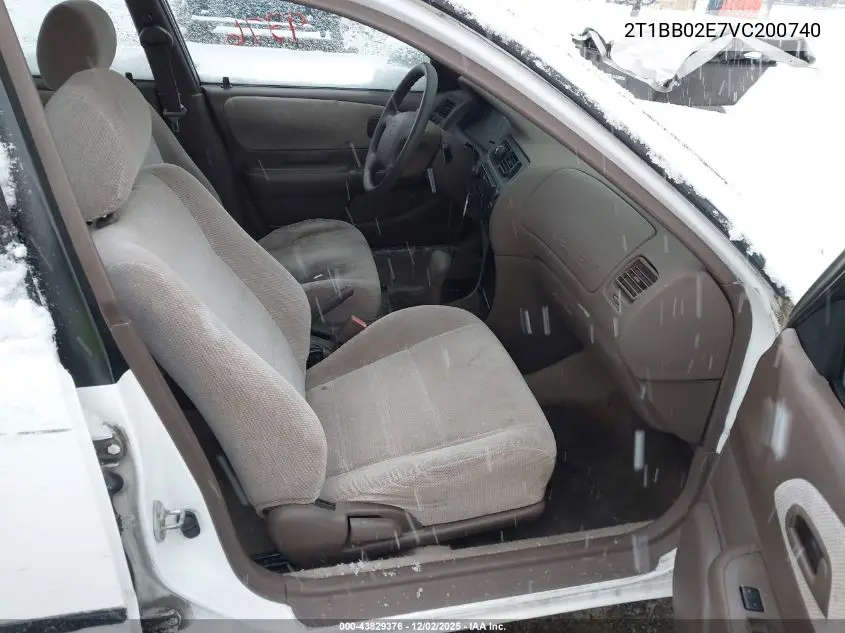 2T1BB02E7VC200740 1997 Toyota Corolla Dx