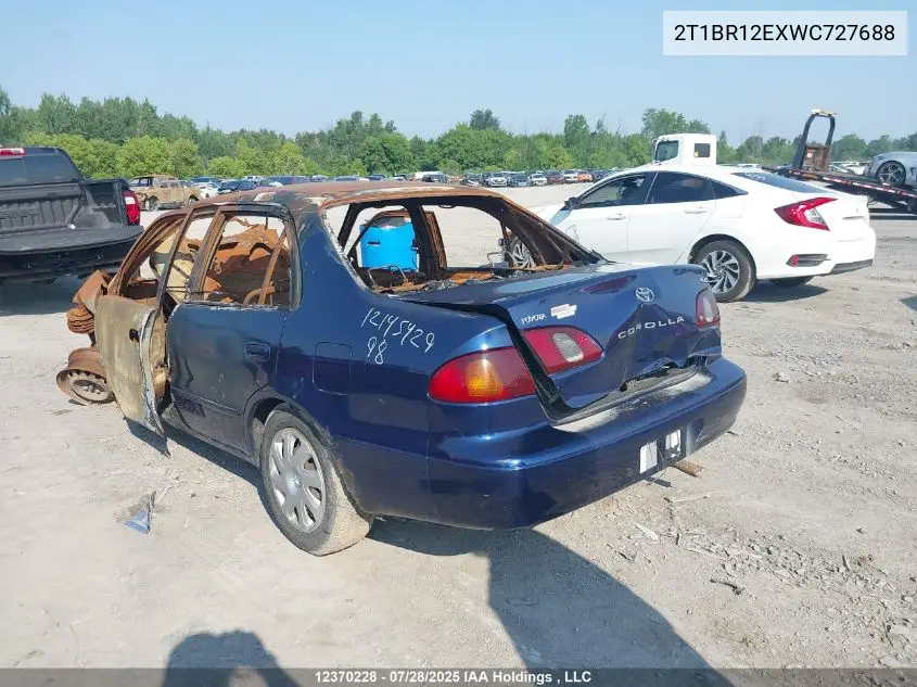 2T1BR12EXWC727688 1998 Toyota Corolla Ce/Le