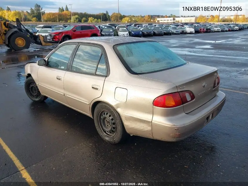 1NXBR18E0WZ095306 1998 Toyota Corolla Le