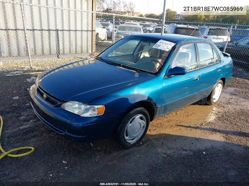 2T1BR18E7WC085969 1998 Toyota Corolla Le