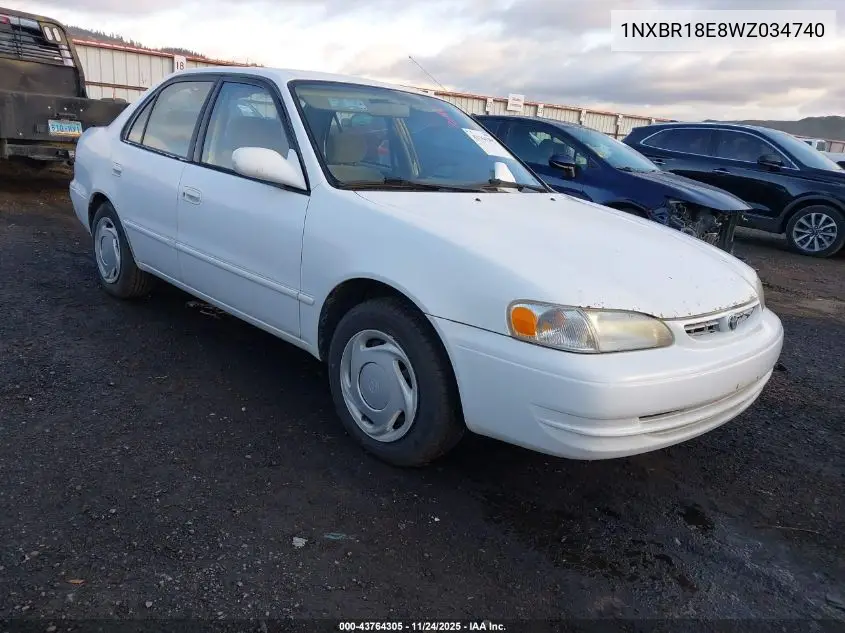 1NXBR18E8WZ034740 1998 Toyota Corolla Le