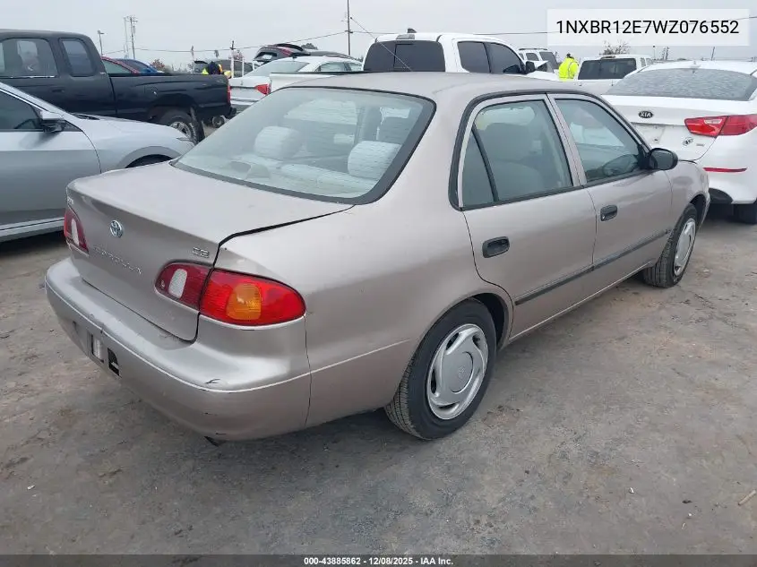 1NXBR12E7WZ076552 1998 Toyota Corolla Ce