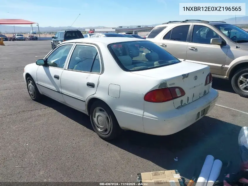 1NXBR12E0XZ196565 1999 Toyota Corolla Ce