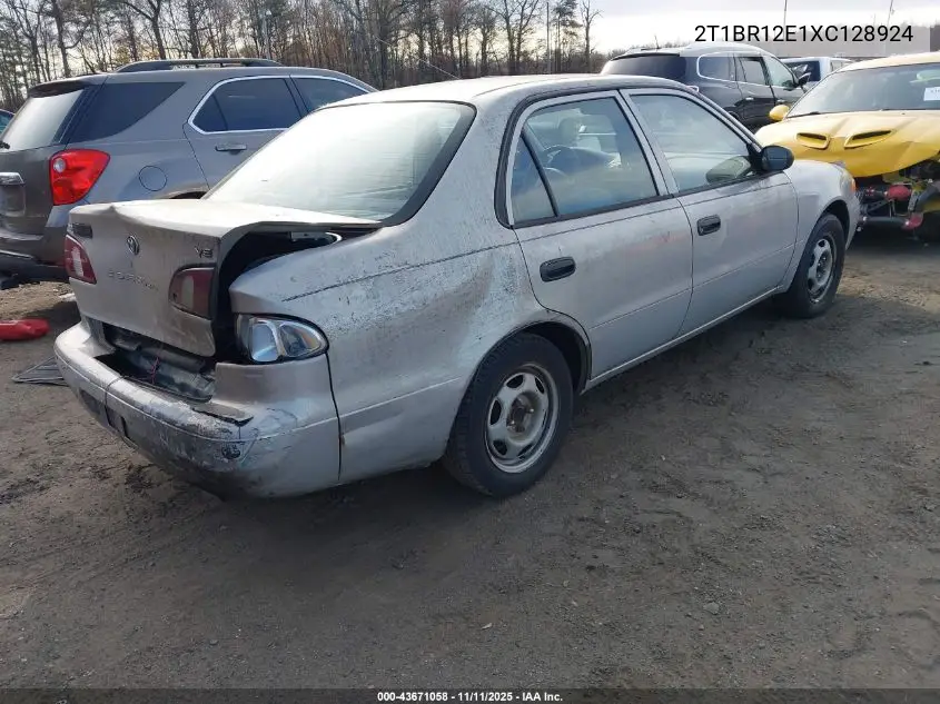 2T1BR12E1XC128924 1999 Toyota Corolla Ve
