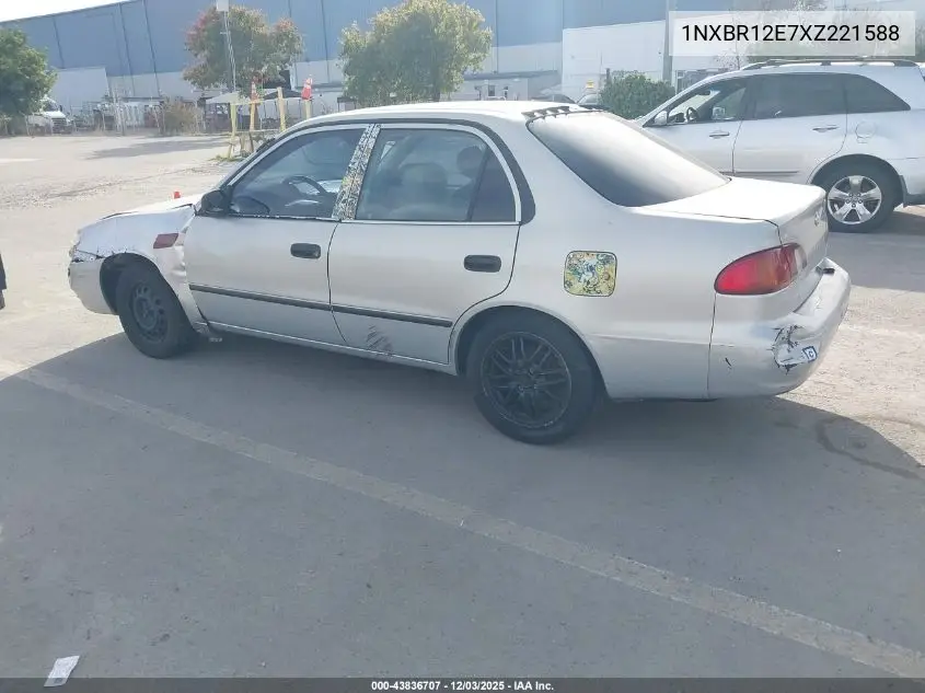 1NXBR12E7XZ221588 1999 Toyota Corolla Ce