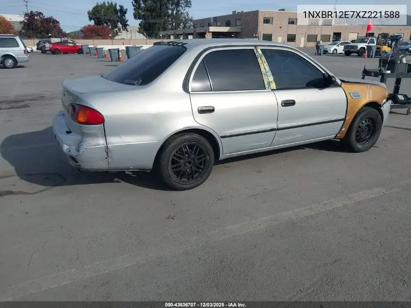 1NXBR12E7XZ221588 1999 Toyota Corolla Ce