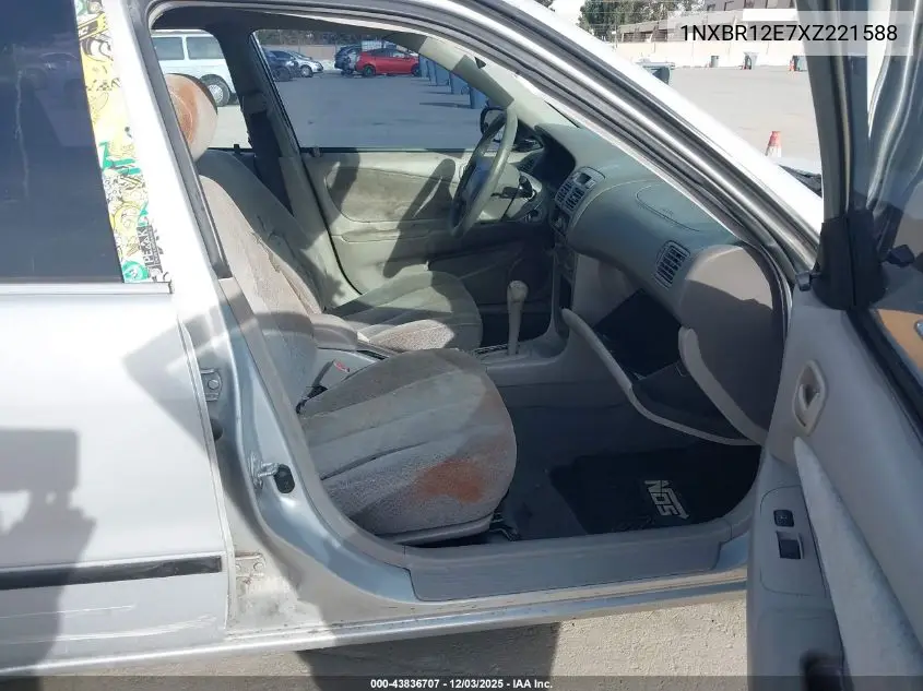1NXBR12E7XZ221588 1999 Toyota Corolla Ce