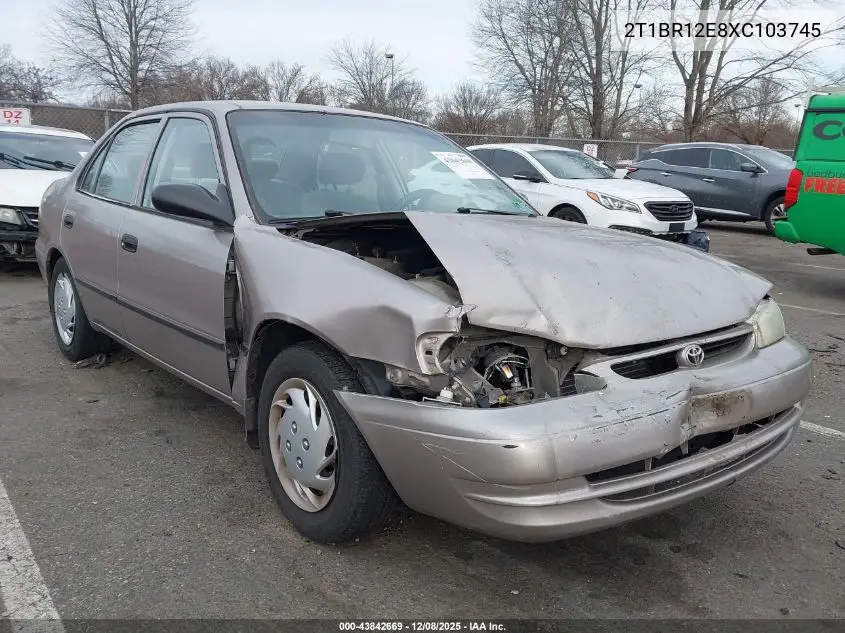 2T1BR12E8XC103745 1999 Toyota Corolla Ce