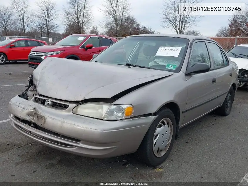 2T1BR12E8XC103745 1999 Toyota Corolla Ce
