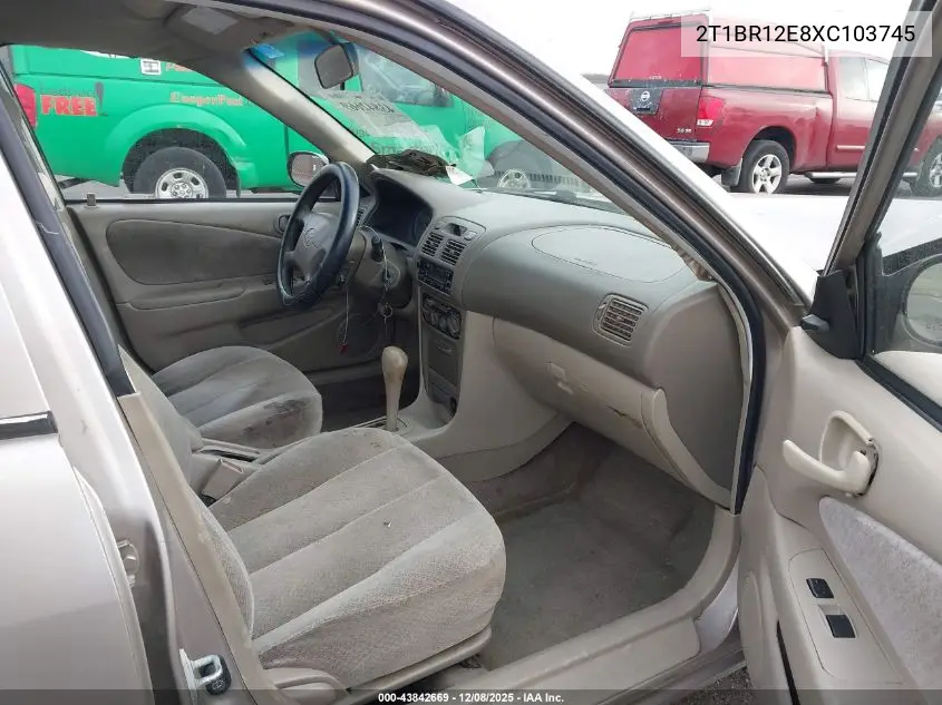 2T1BR12E8XC103745 1999 Toyota Corolla Ce