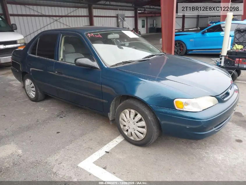 2T1BR12E8XC122098 1999 Toyota Corolla Ce