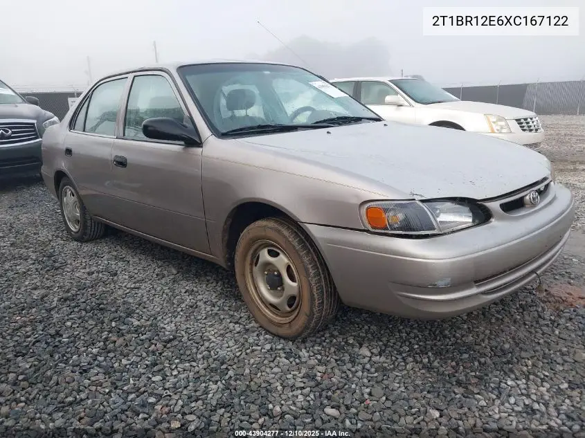 2T1BR12E6XC167122 1999 Toyota Corolla Ve