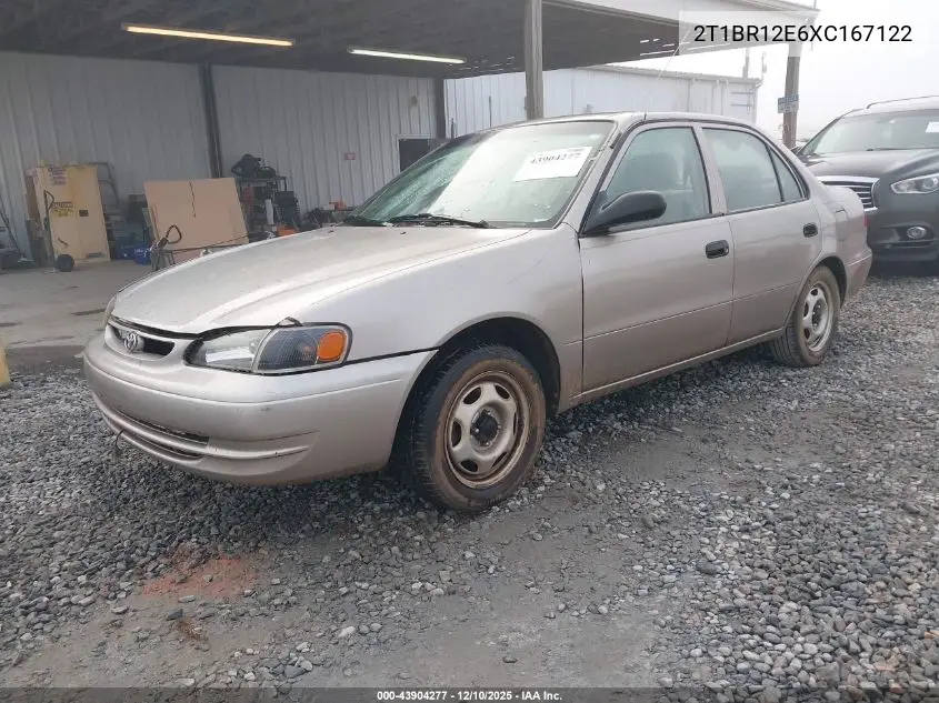 2T1BR12E6XC167122 1999 Toyota Corolla Ve