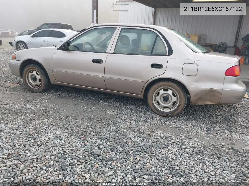 2T1BR12E6XC167122 1999 Toyota Corolla Ve