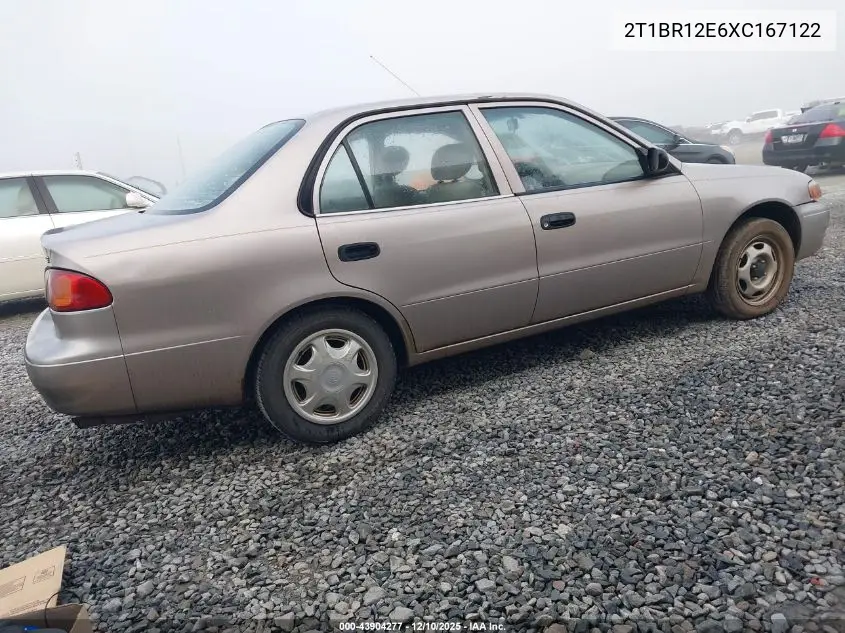 2T1BR12E6XC167122 1999 Toyota Corolla Ve