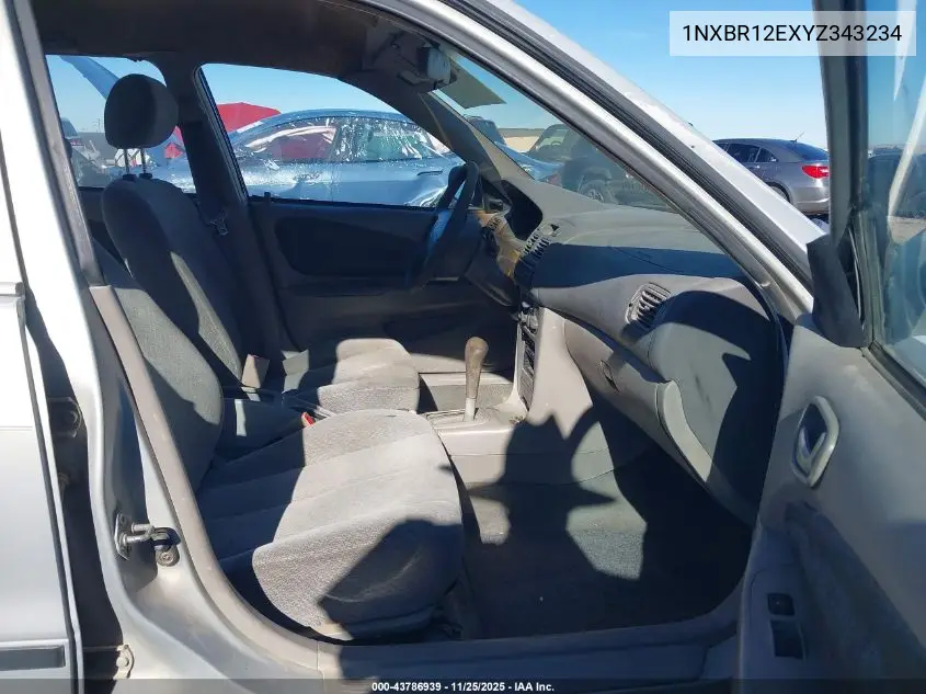 1NXBR12EXYZ343234 2000 Toyota Corolla Ce