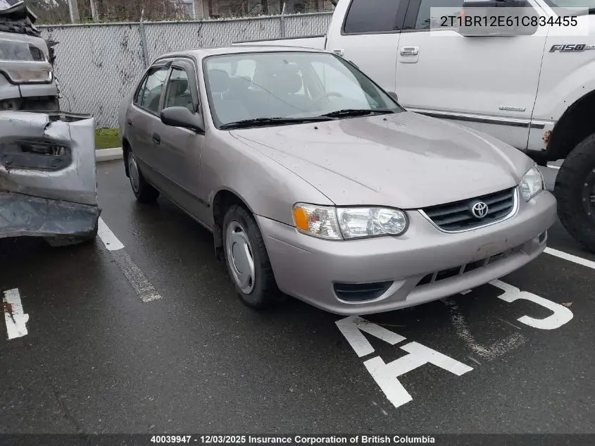2T1BR12E61C834455 2001 Toyota Corolla Ce/Le/S