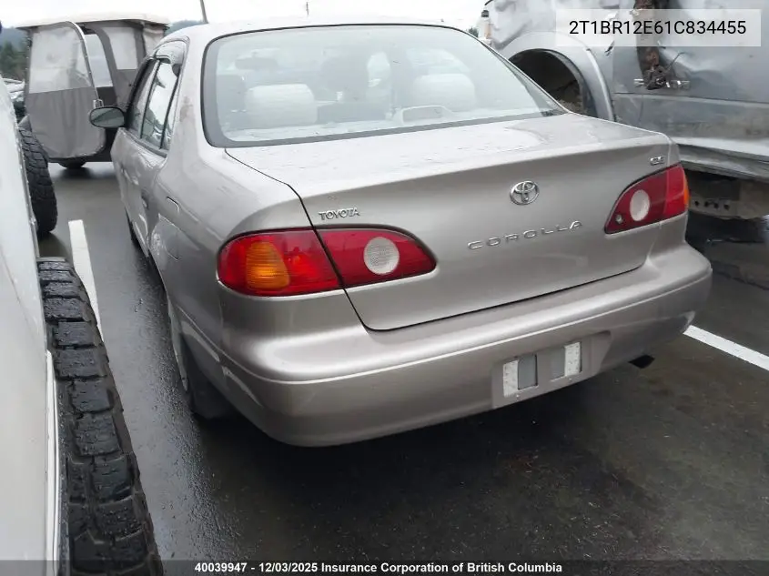 2T1BR12E61C834455 2001 Toyota Corolla Ce/Le/S