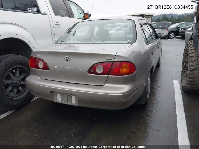 2T1BR12E61C834455 2001 Toyota Corolla Ce/Le/S