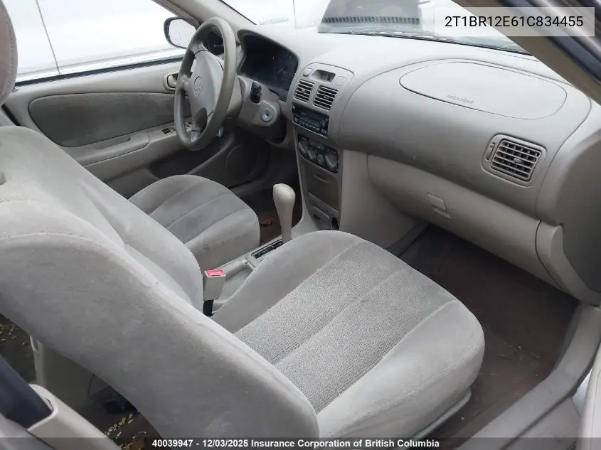 2T1BR12E61C834455 2001 Toyota Corolla Ce/Le/S