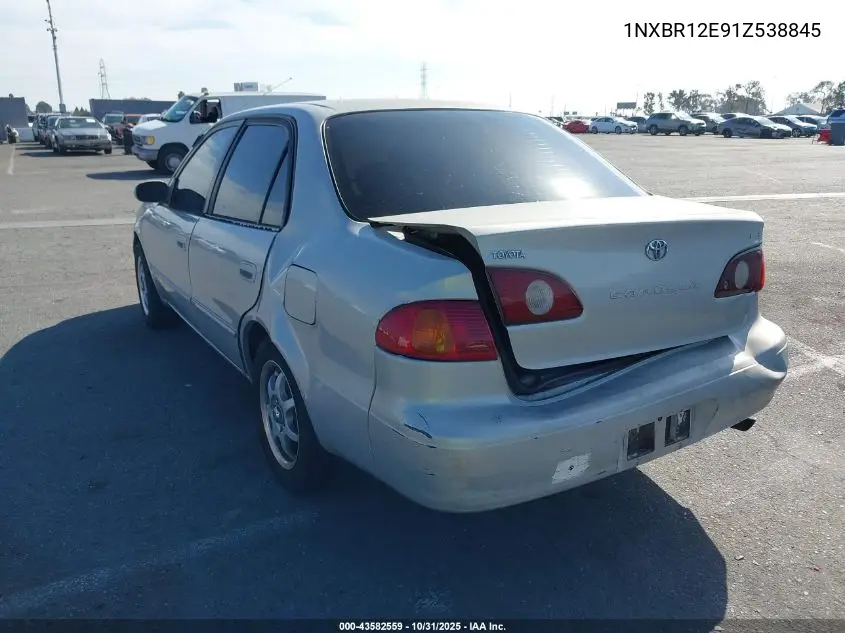 1NXBR12E91Z538845 2001 Toyota Corolla Le