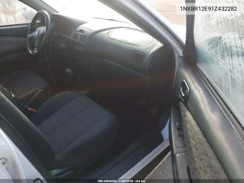1NXBR12E91Z432282 2001 Toyota Corolla S