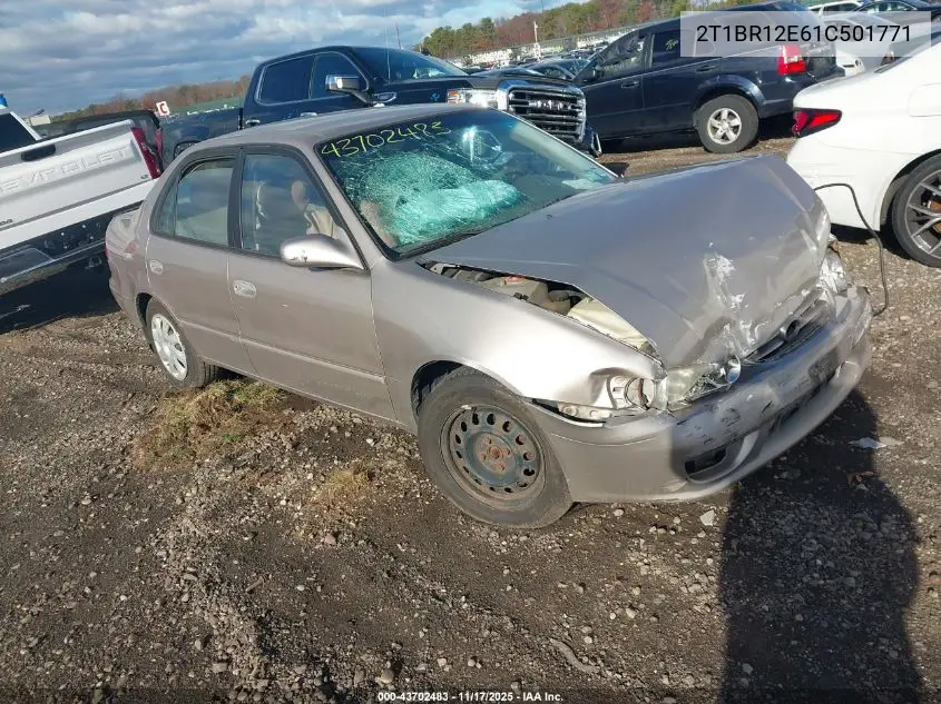 2T1BR12E61C501771 2001 Toyota Corolla Le