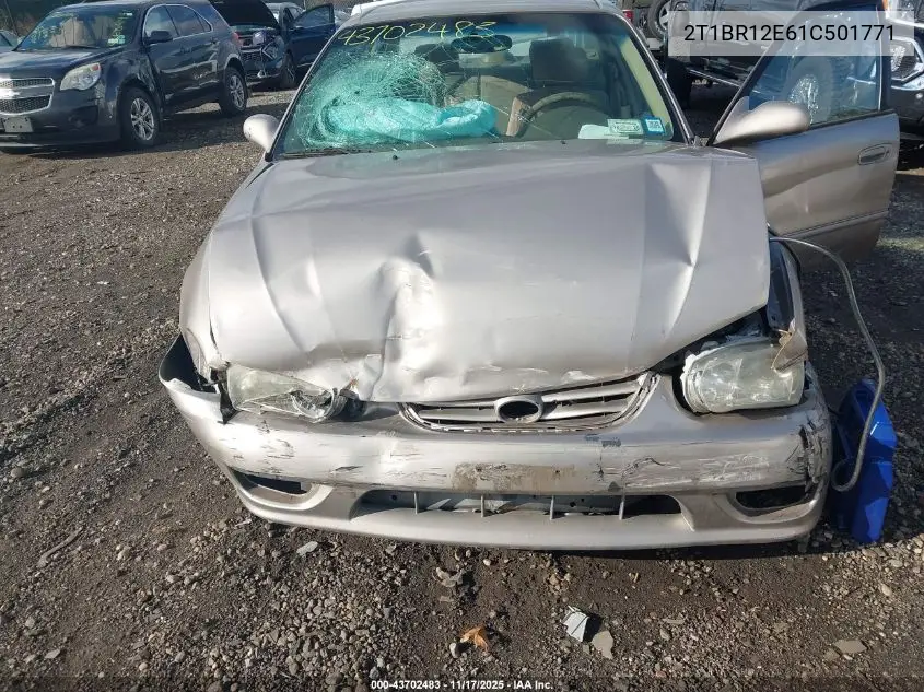 2T1BR12E61C501771 2001 Toyota Corolla Le