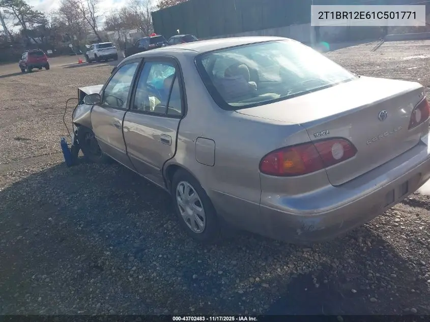 2T1BR12E61C501771 2001 Toyota Corolla Le