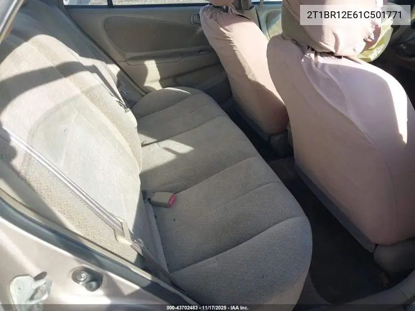 2T1BR12E61C501771 2001 Toyota Corolla Le